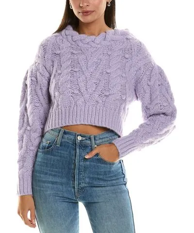 LoveShackFancy Galiona Alpaca & Wool-Blend Sweater