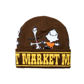 Market x Peanuts Dancing Beanie - Brown