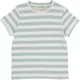 Me & Henry - Sage & White Stripe Tee