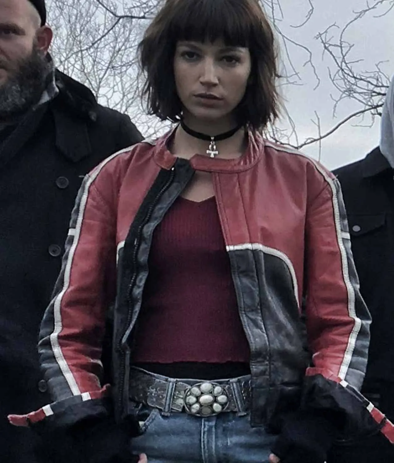 Money Heist Tokio Jacket | Cafe Racer Leather Jacket