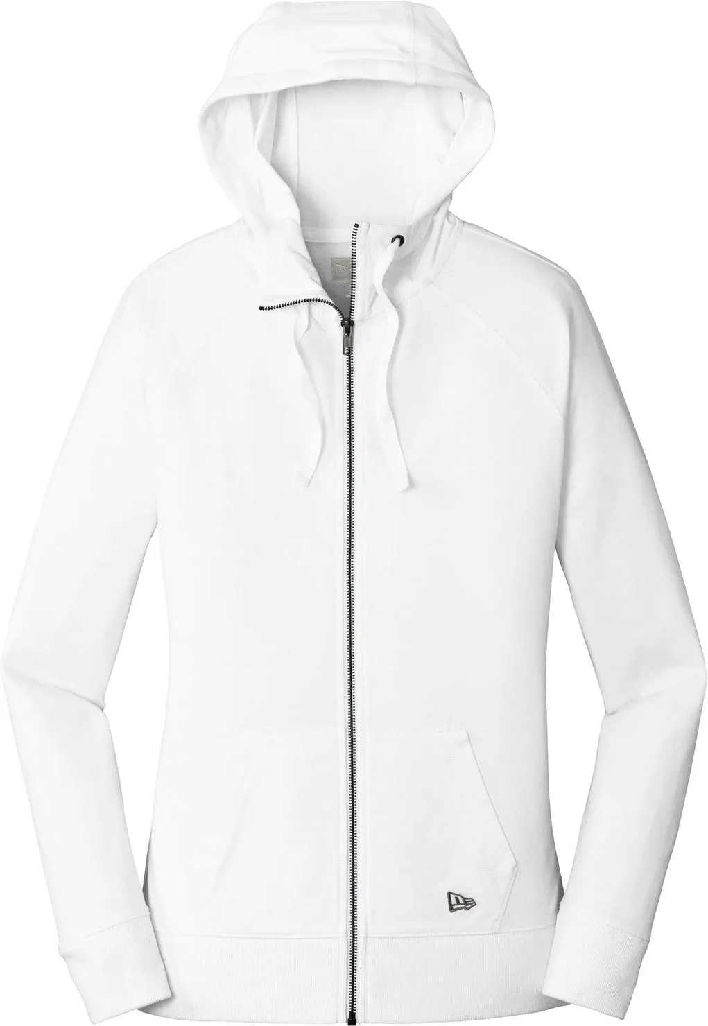 New Era Ladies Sueded Cotton Full-Zip Hoodie