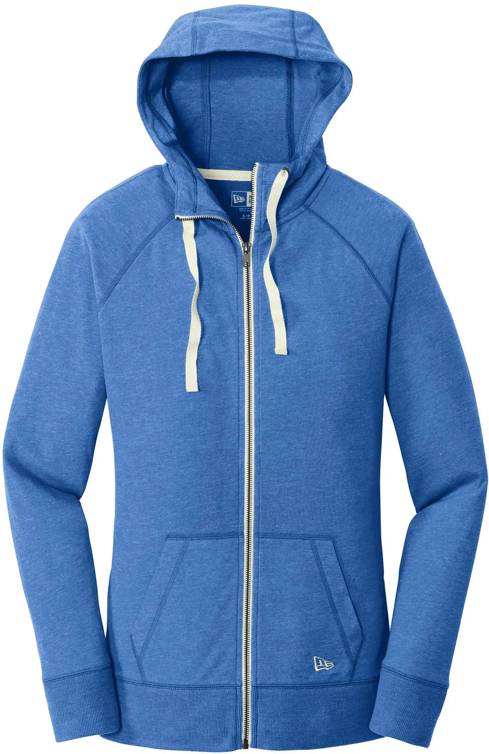 New Era Ladies Sueded Cotton Full-Zip Hoodie