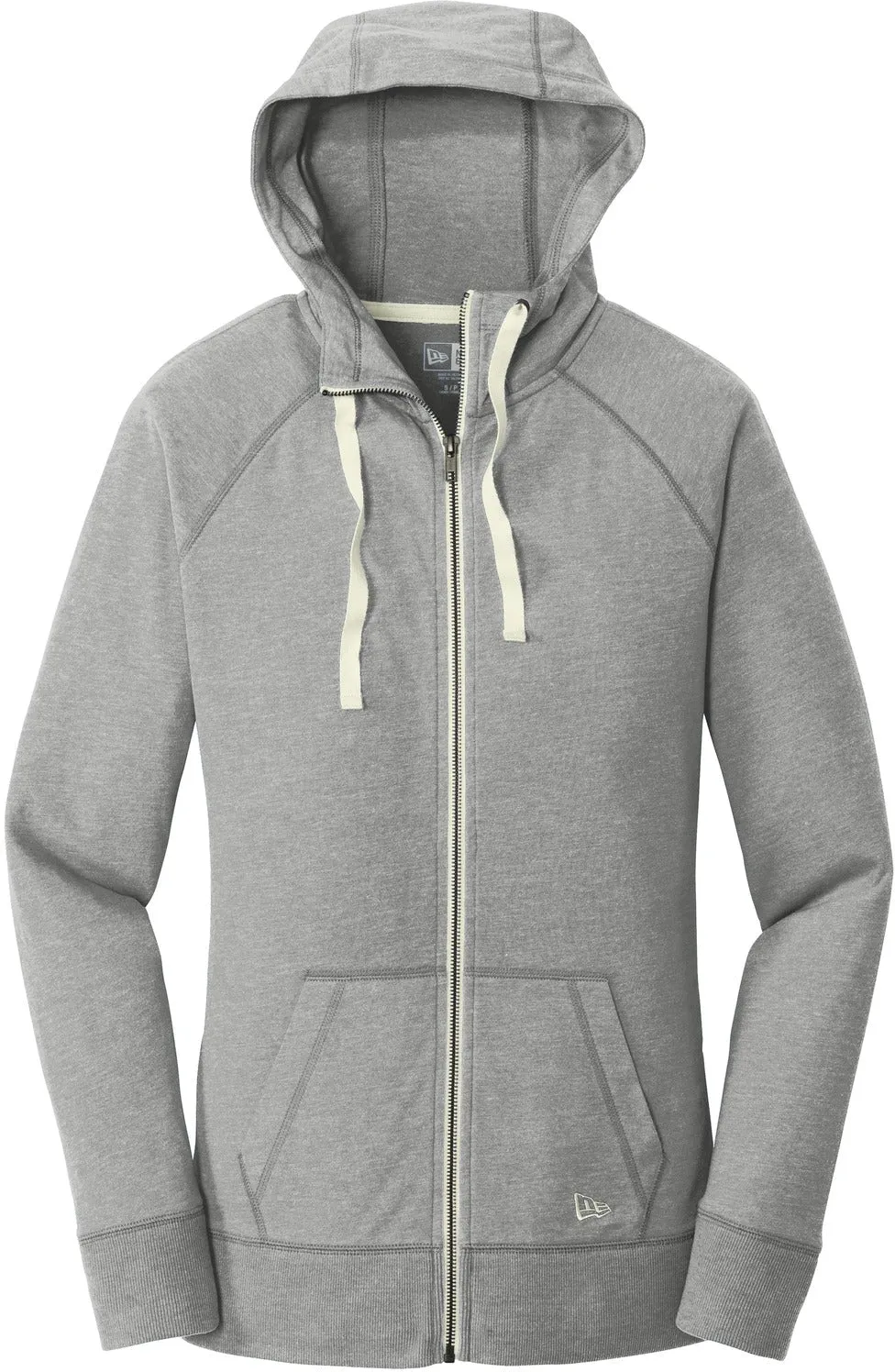 New Era Ladies Sueded Cotton Full-Zip Hoodie