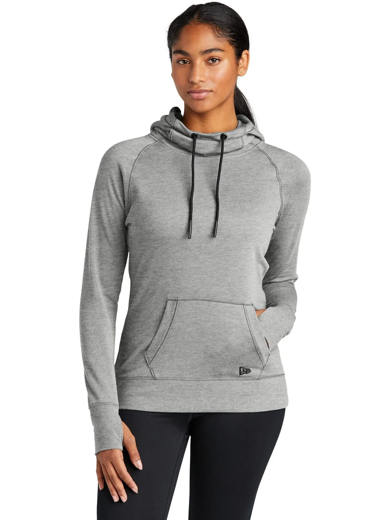 New Era Ladies Tri-Blend Fleece Pullover Hoodie