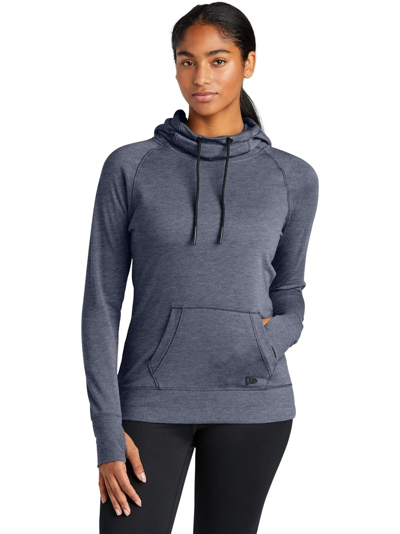 New Era Ladies Tri-Blend Fleece Pullover Hoodie