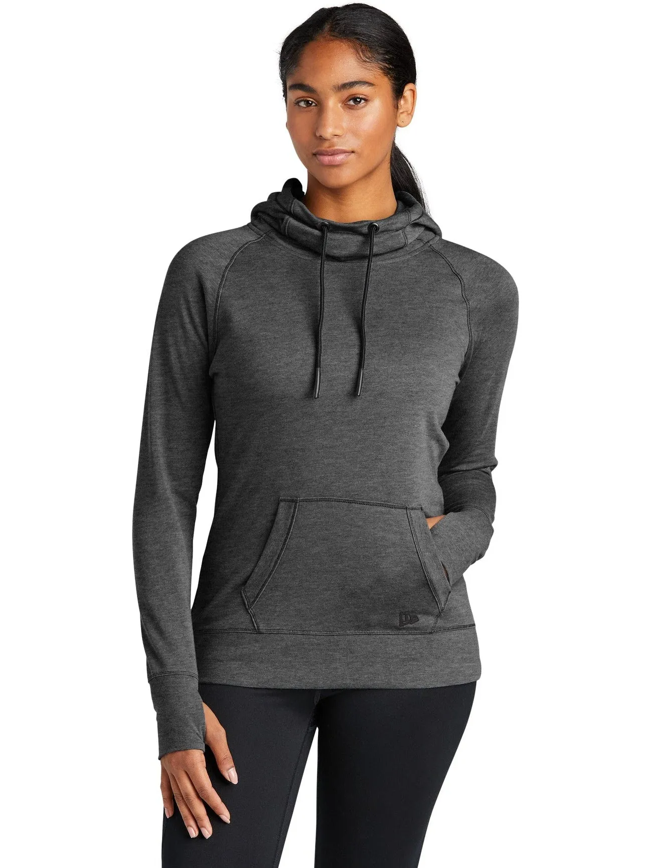 New Era Ladies Tri-Blend Fleece Pullover Hoodie