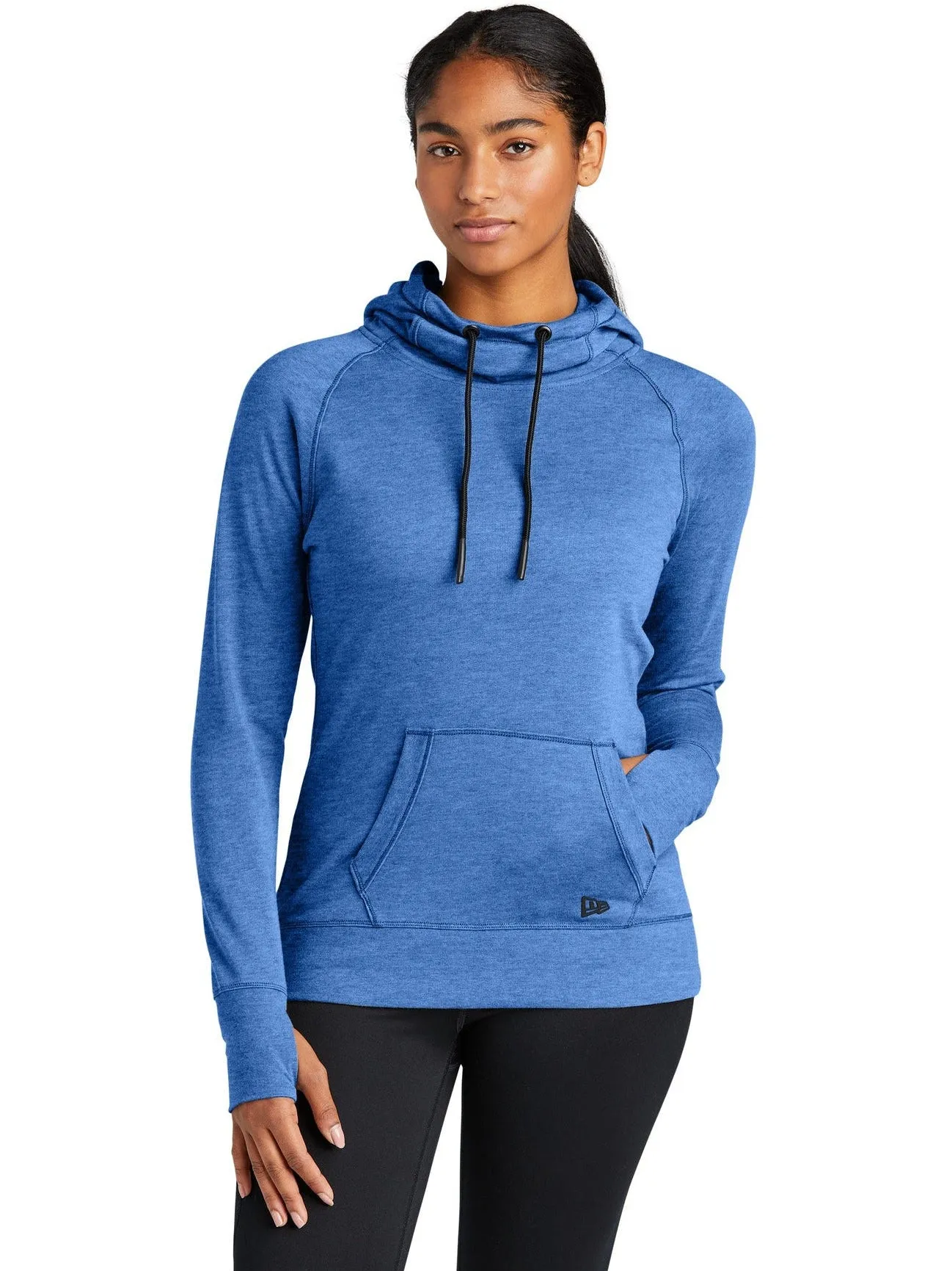 New Era Ladies Tri-Blend Fleece Pullover Hoodie