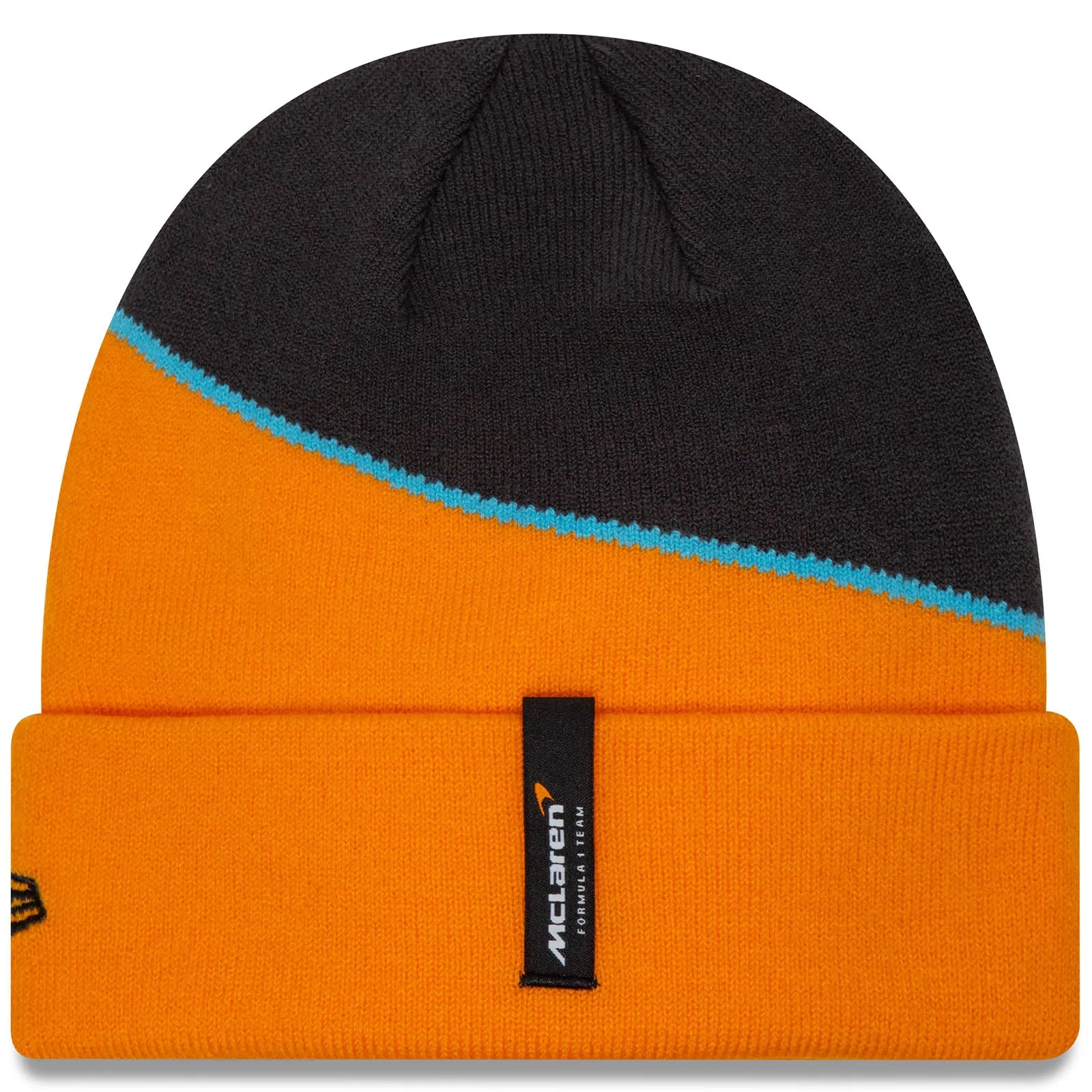 New Era Mens McLaren Racing Team Colour Beanie - Orange