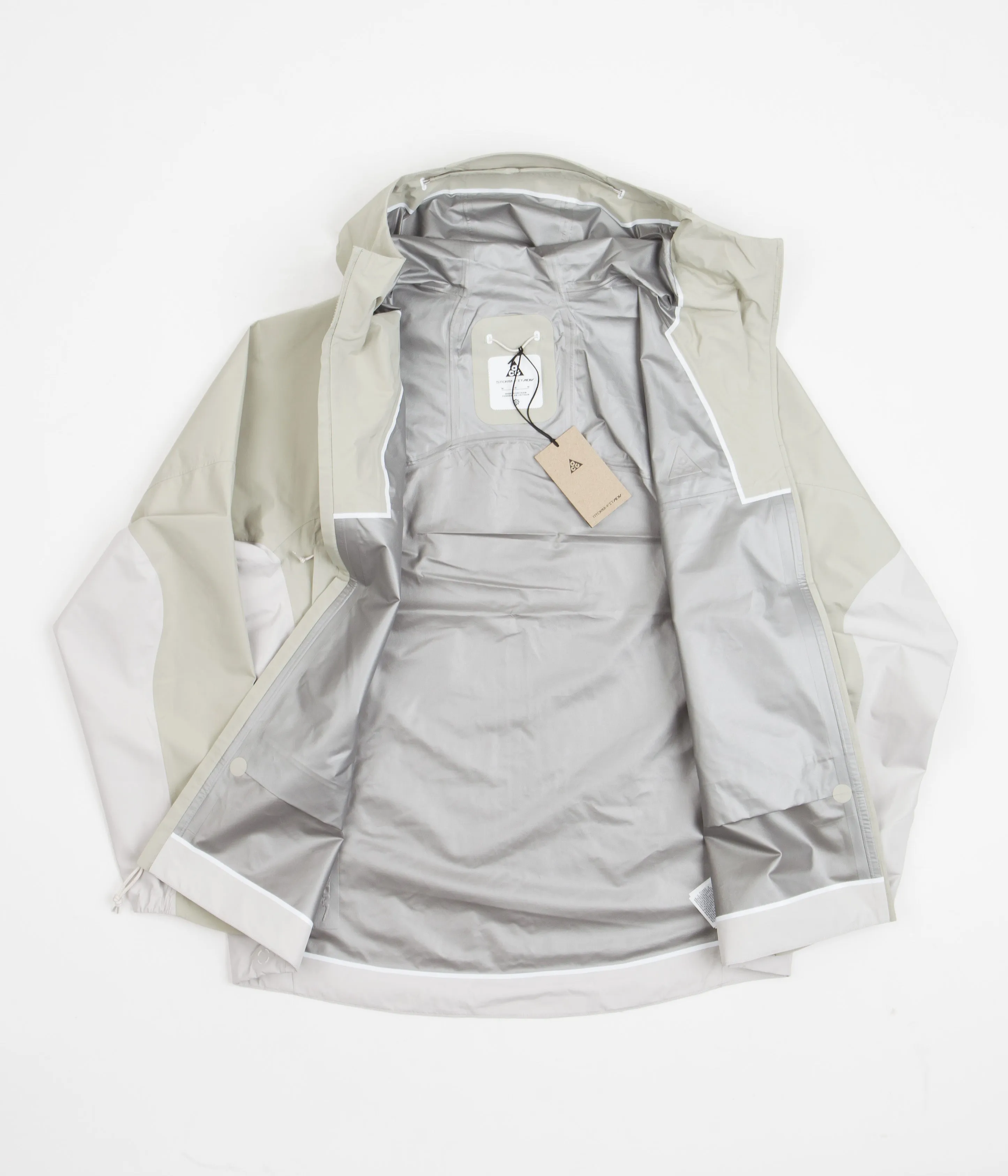 Nike ACG Chain Of Craters Jacket - Light Stone / Light Bone / Summit White