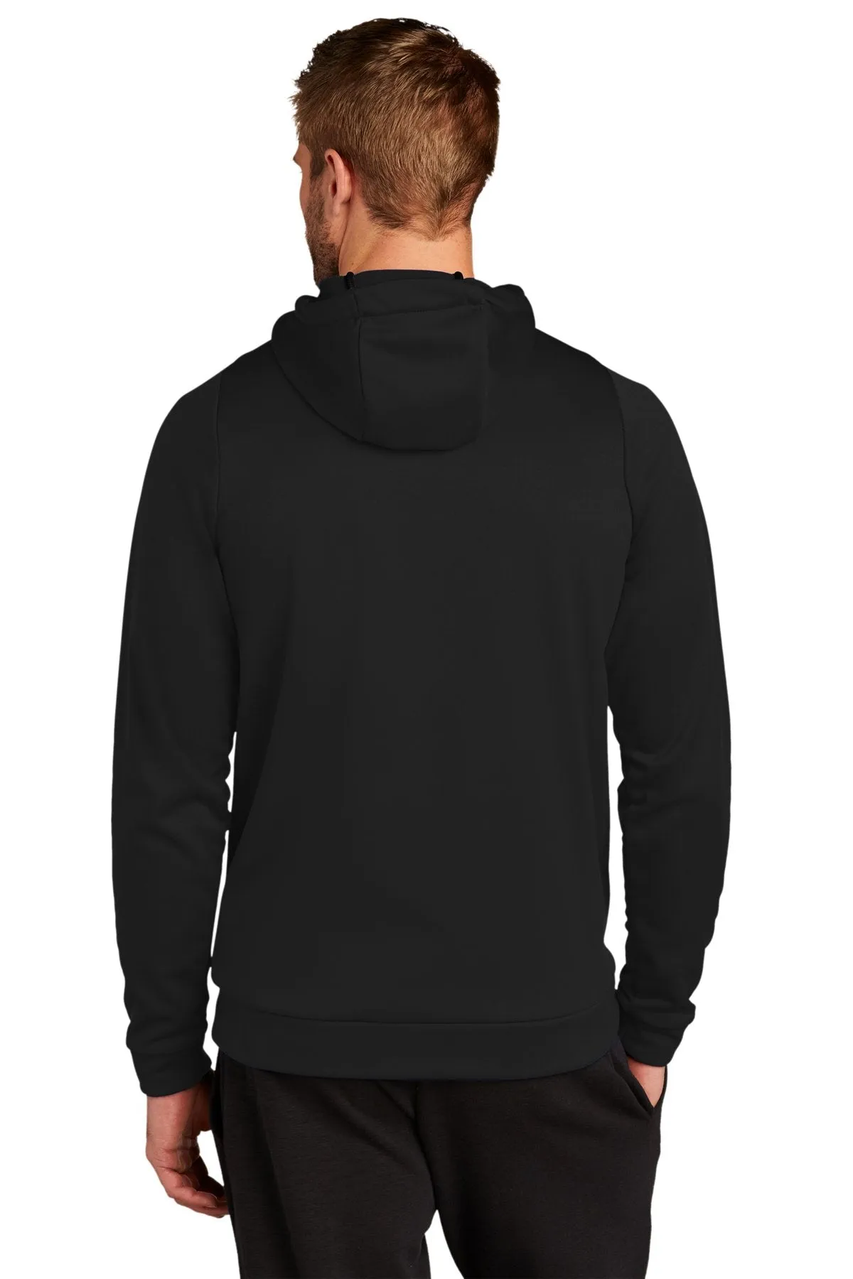 Nike Therma-FIT Pullover Fleece Hoodie Team Black CN9473