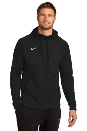 Nike Therma-FIT Pullover Fleece Hoodie Team Black CN9473