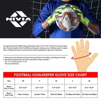 Nivia Raptor Torrido Goalkeeper Gloves