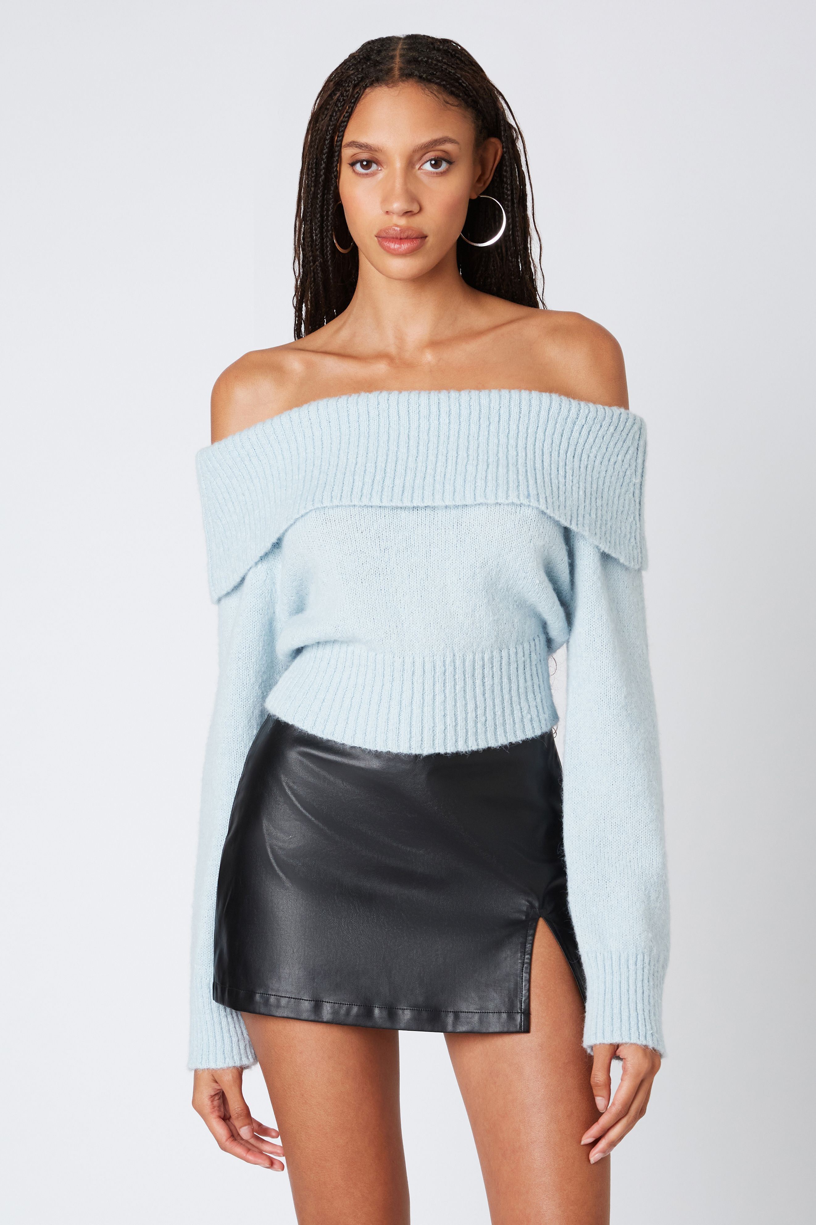 Off Shoulder Sweater