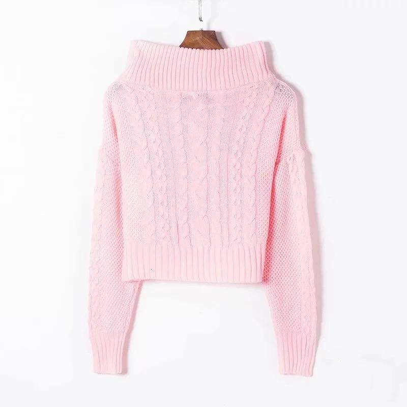 Off The Shoulder Ribbed Knit Sweater