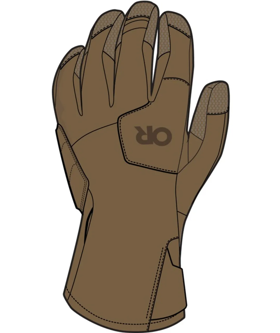 Outdoor Research Men's Extravert Gloves Coyote Brown