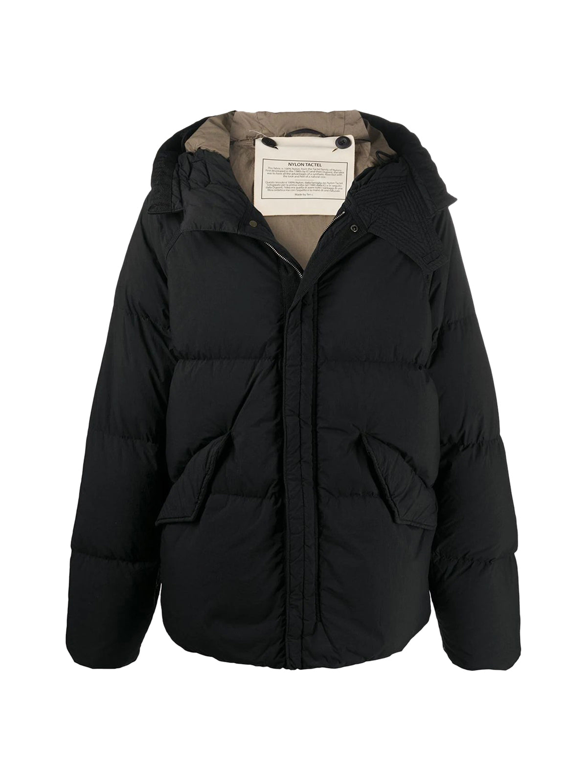 padded hooded jacket