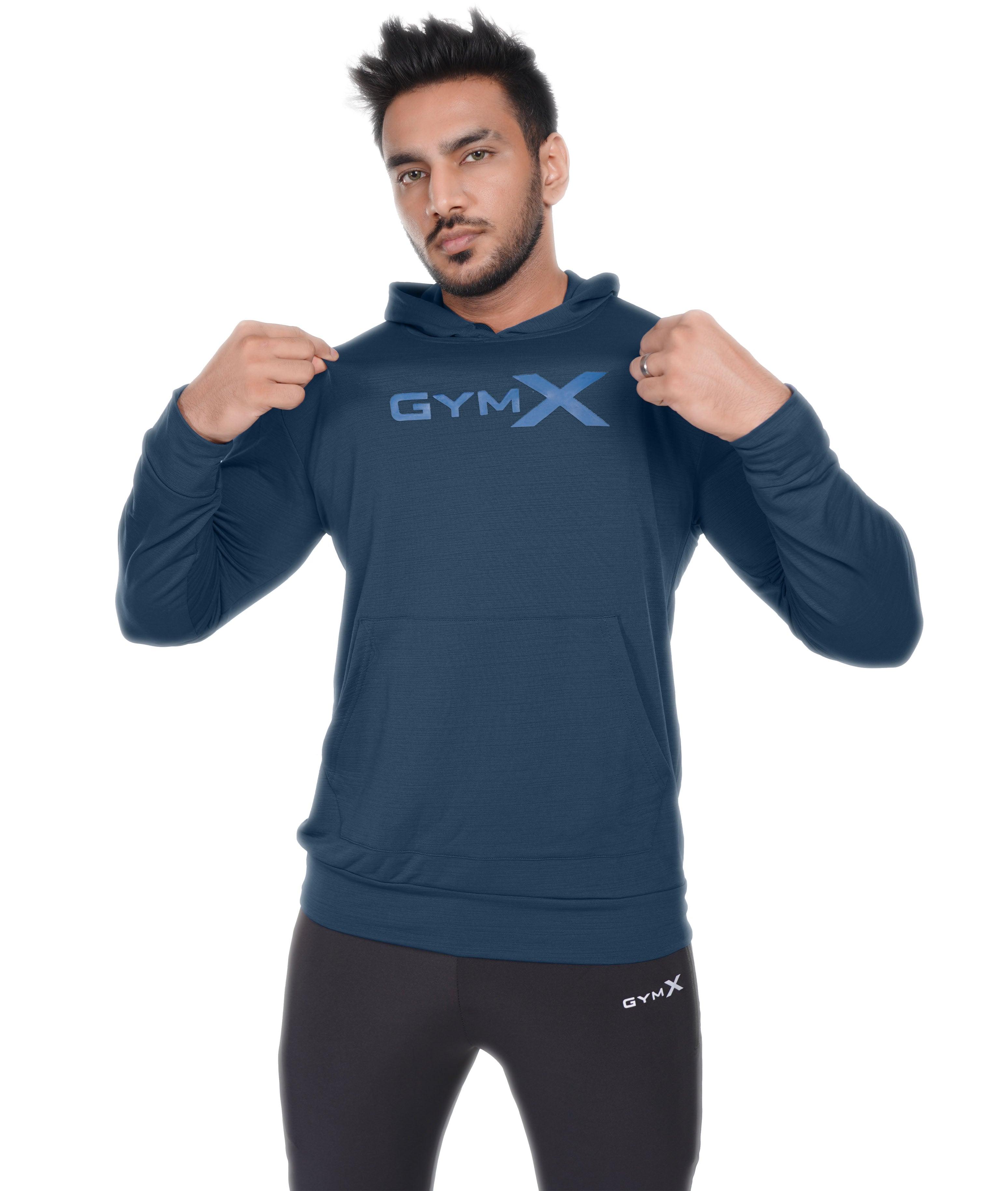 Persian Blue GymX Bold Pullover - Sale