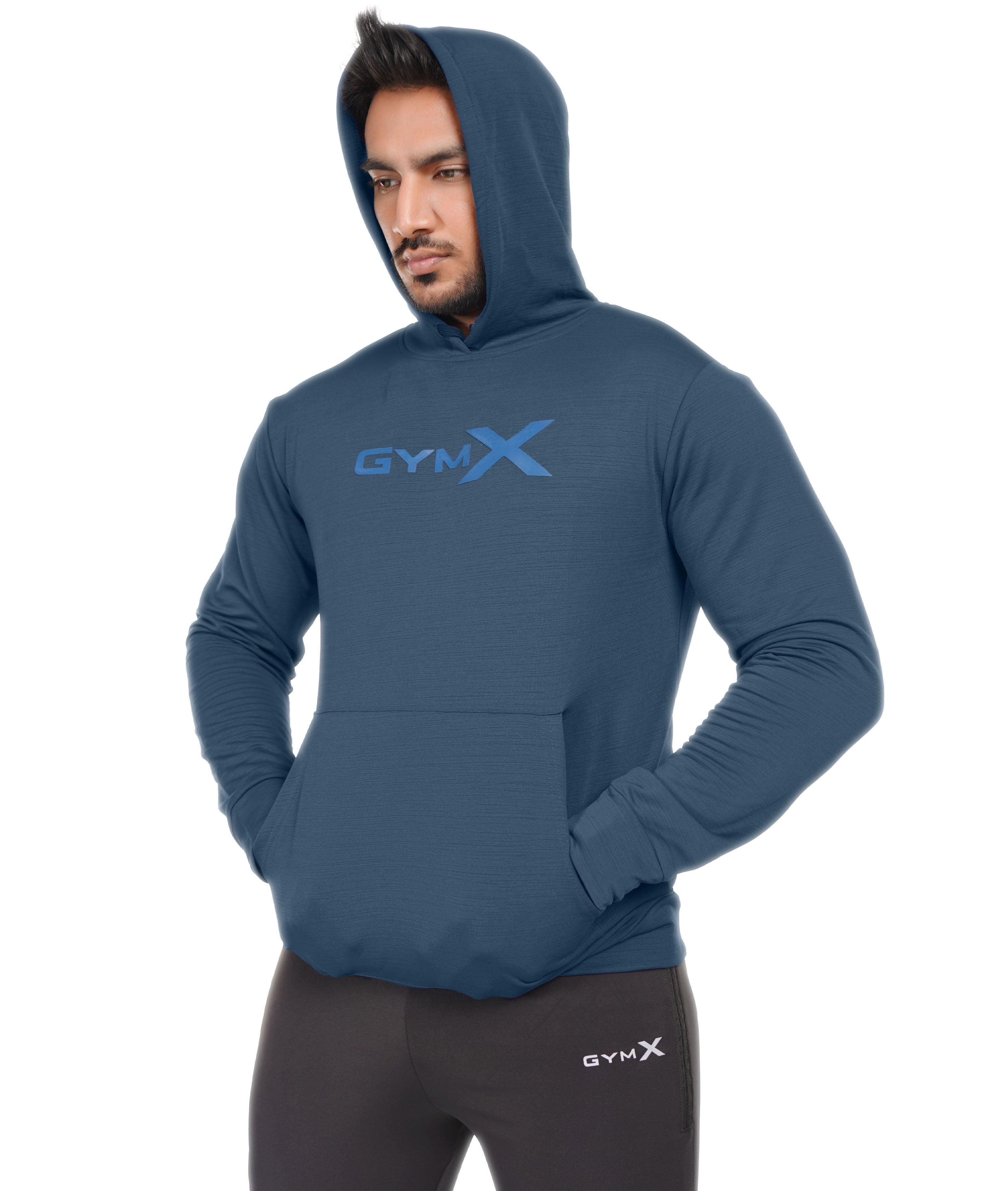 Persian Blue GymX Bold Pullover - Sale