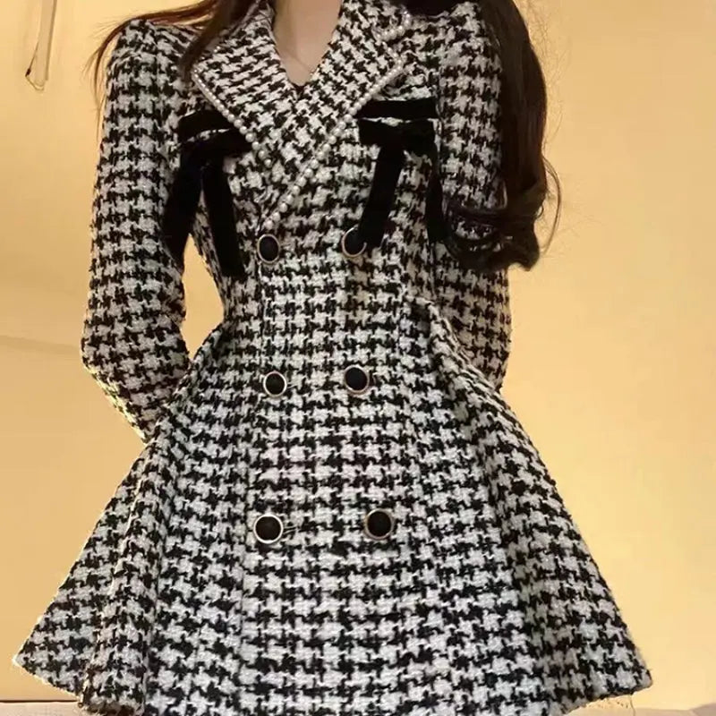 Plaid Vintage Kawaii Dress