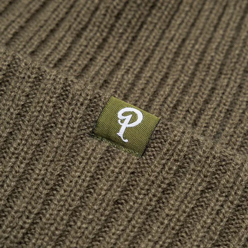 Politics x New Era Cuff Beanie - New Olive