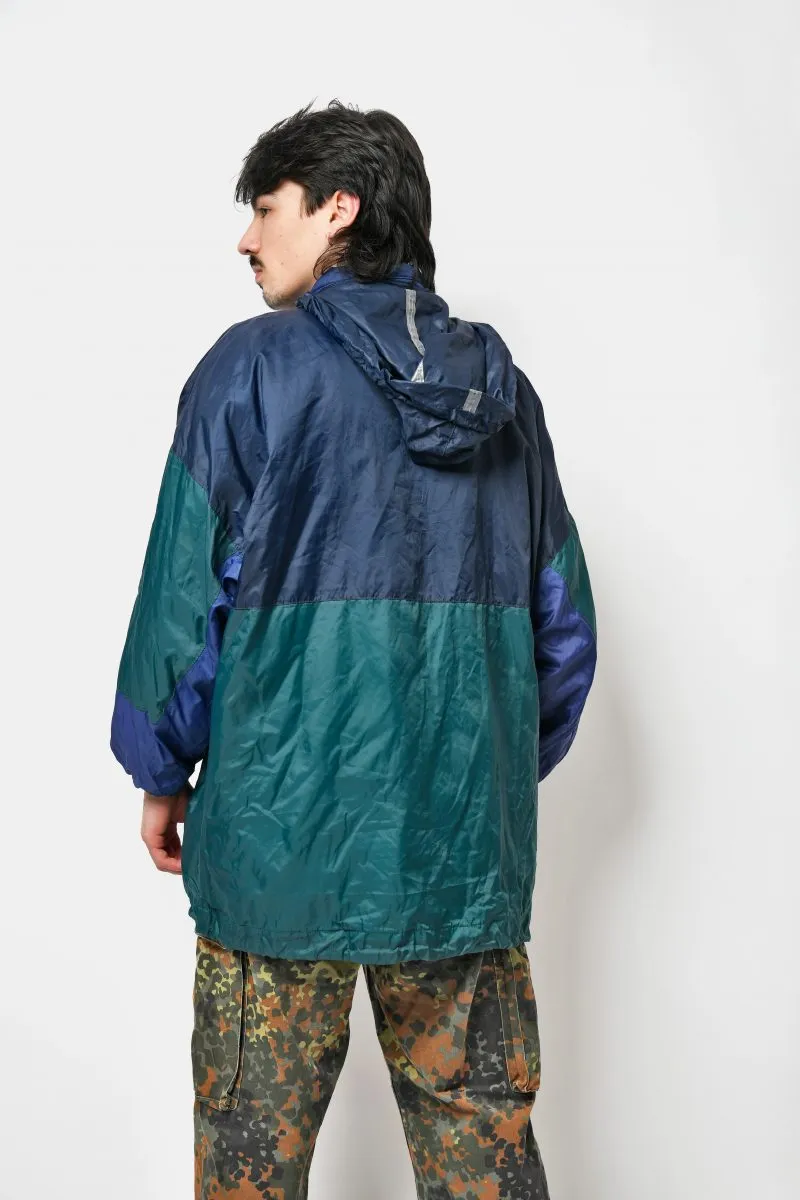 Retro 80s light rain coat