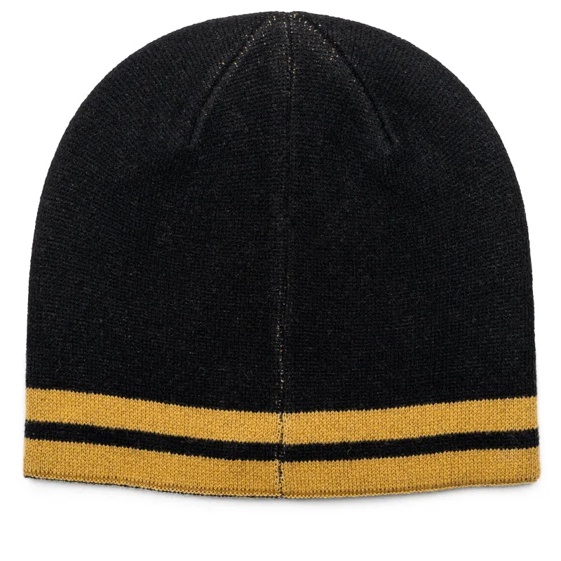 Rhude Steel Beanie - Black/Yellow