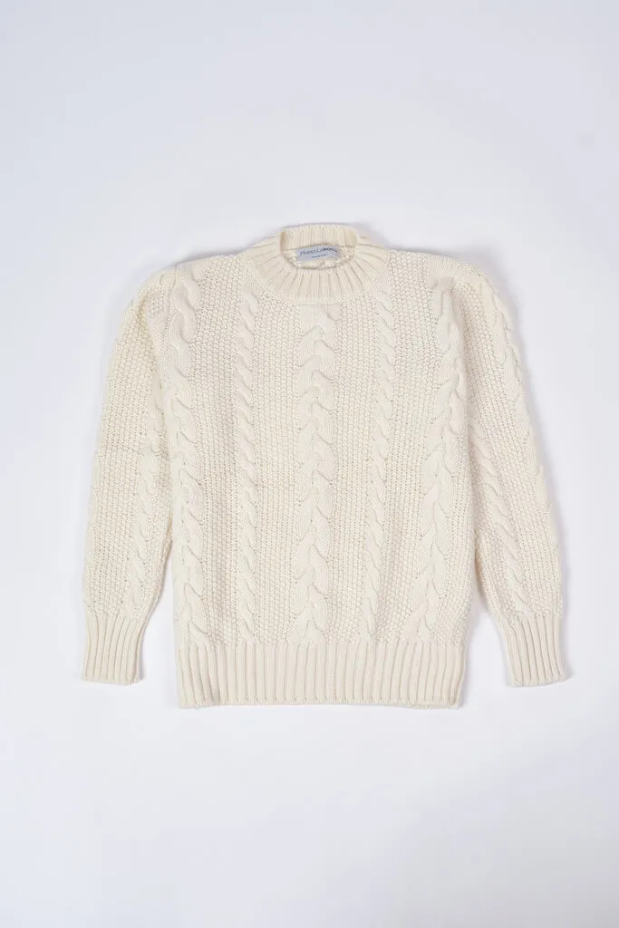 Rice Grain Crewneck Sweater