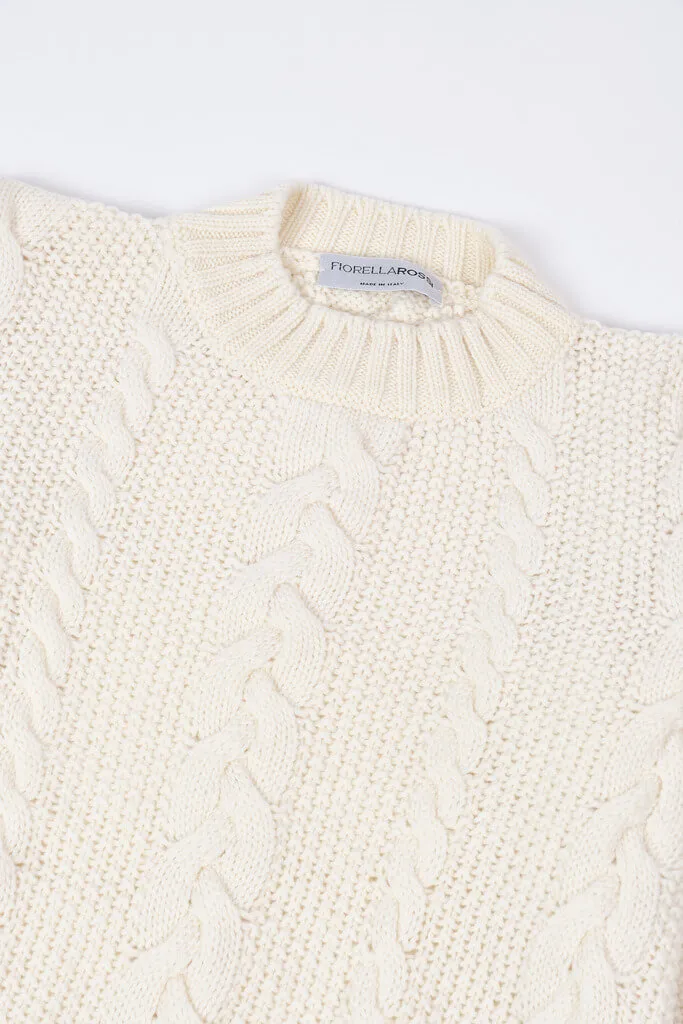 Rice Grain Crewneck Sweater