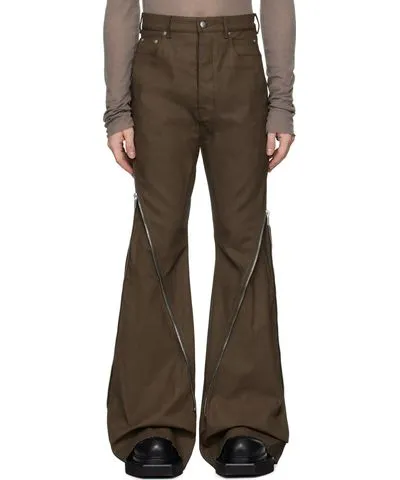 Rick Owens Khaki Porterville Bolan Banana Jeans