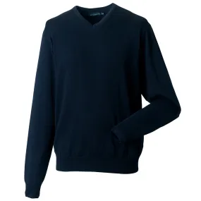 Russell V-Neck Knitted Sweater