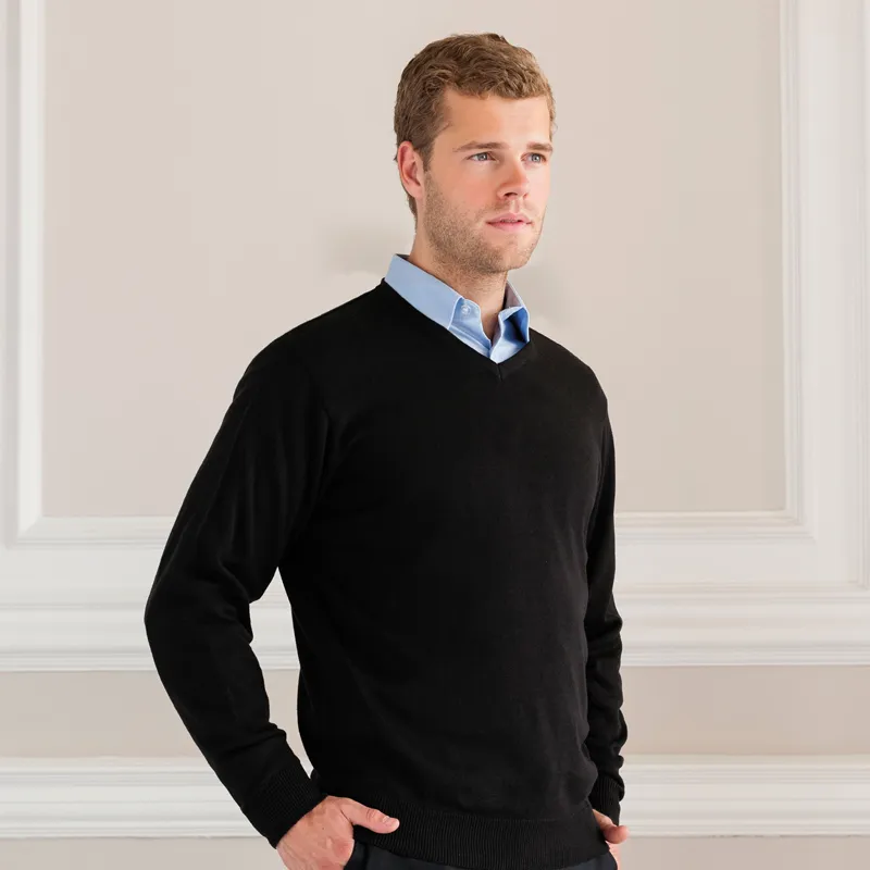 Russell V-Neck Knitted Sweater