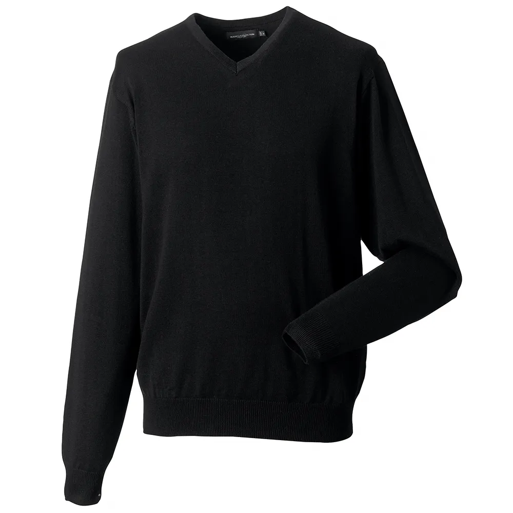 Russell V-Neck Knitted Sweater