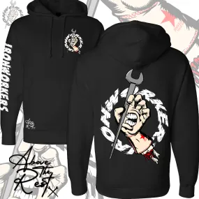 SCREAMING GLOVE PULLOVER HOODIE