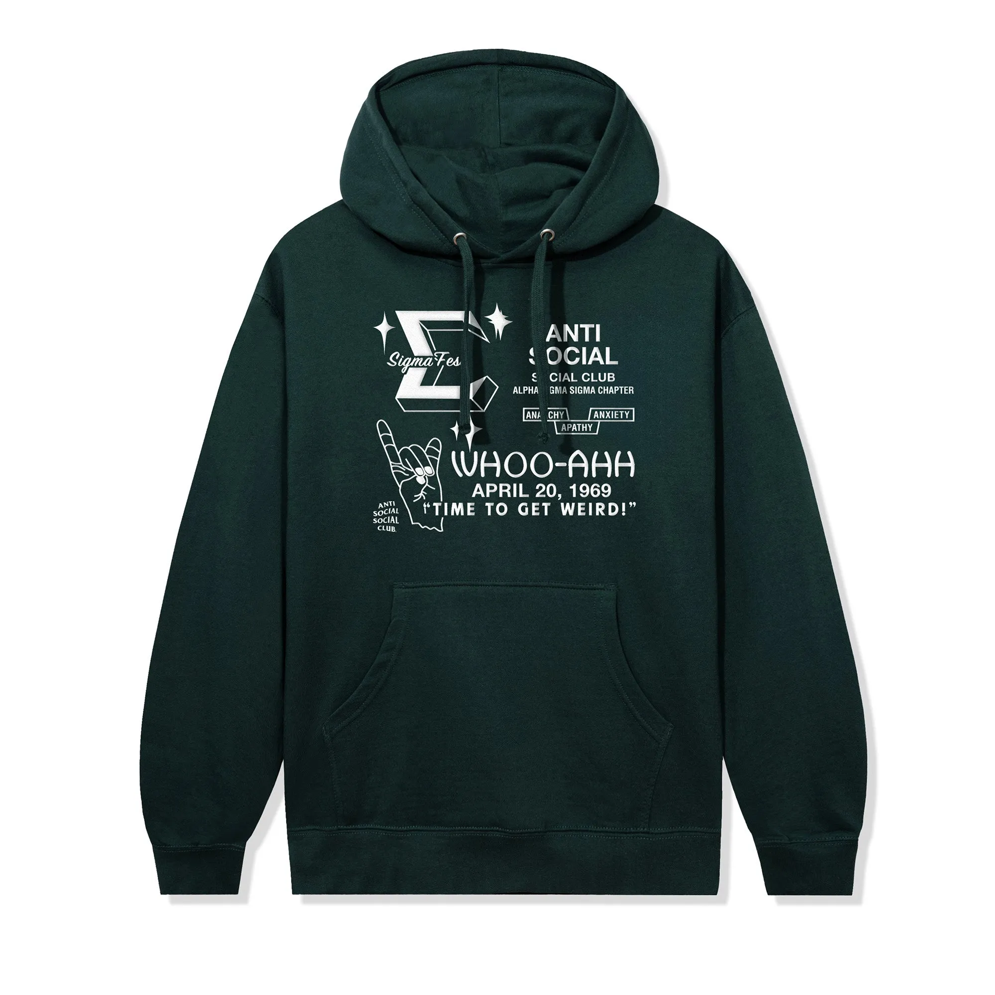 Sigma Fest Hoodie - Dark Green