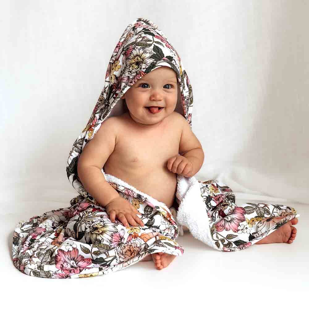 Snuggle Hunny Organic Hooded Baby Towel - Australiana