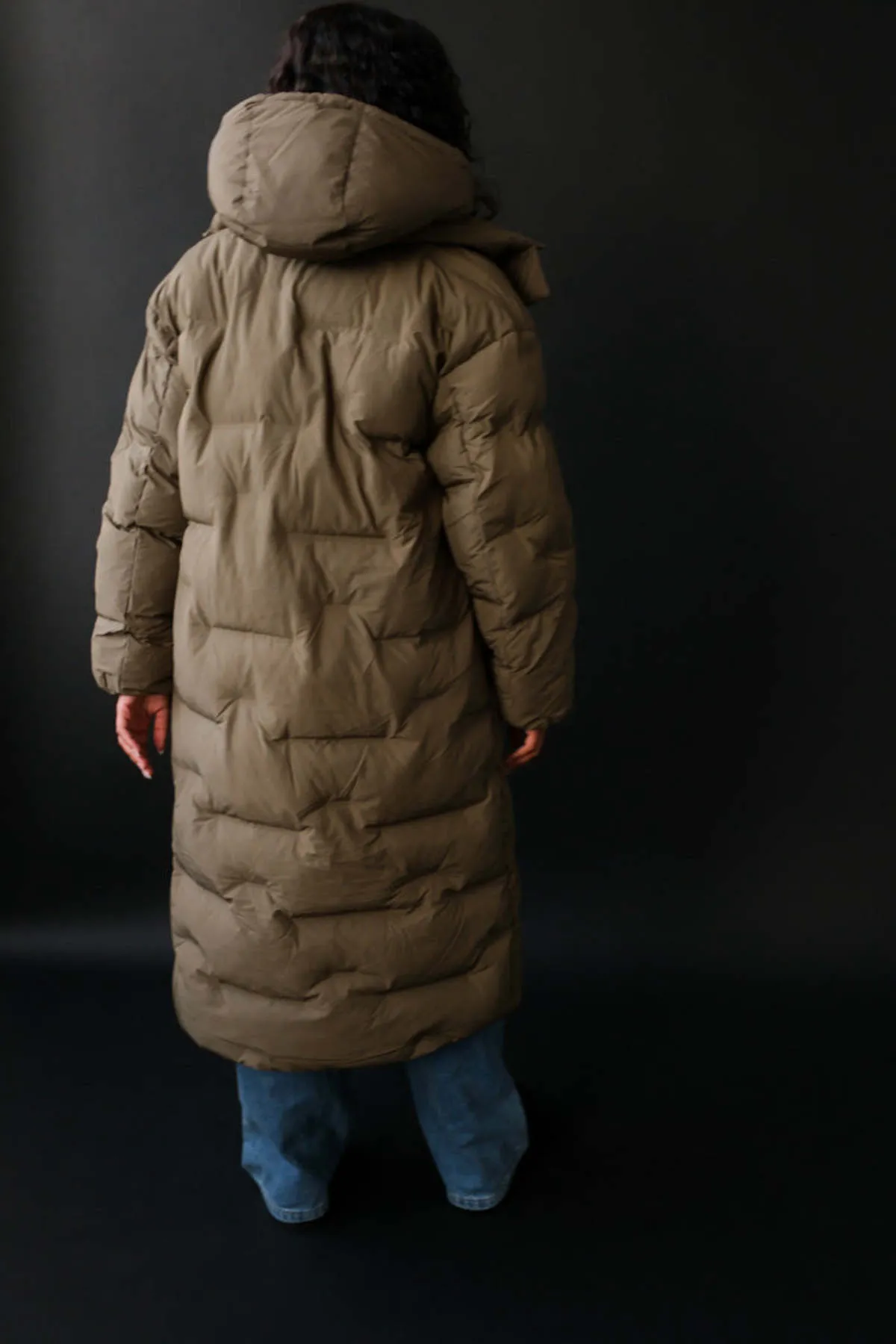 SOFT PUFFER OVERSIZED COAT - KALAMATA