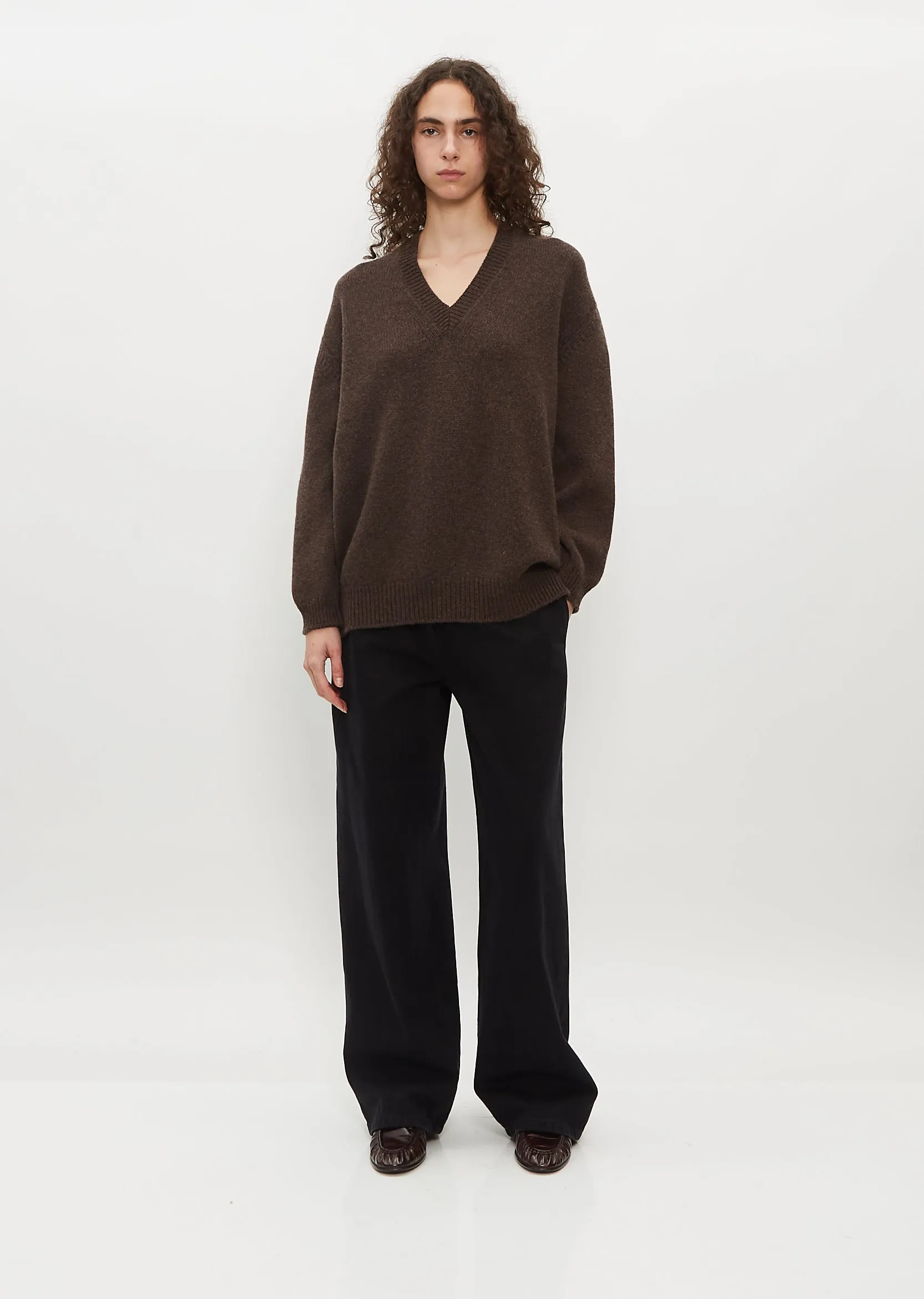 Sophia Cashmere V Neck Sweater