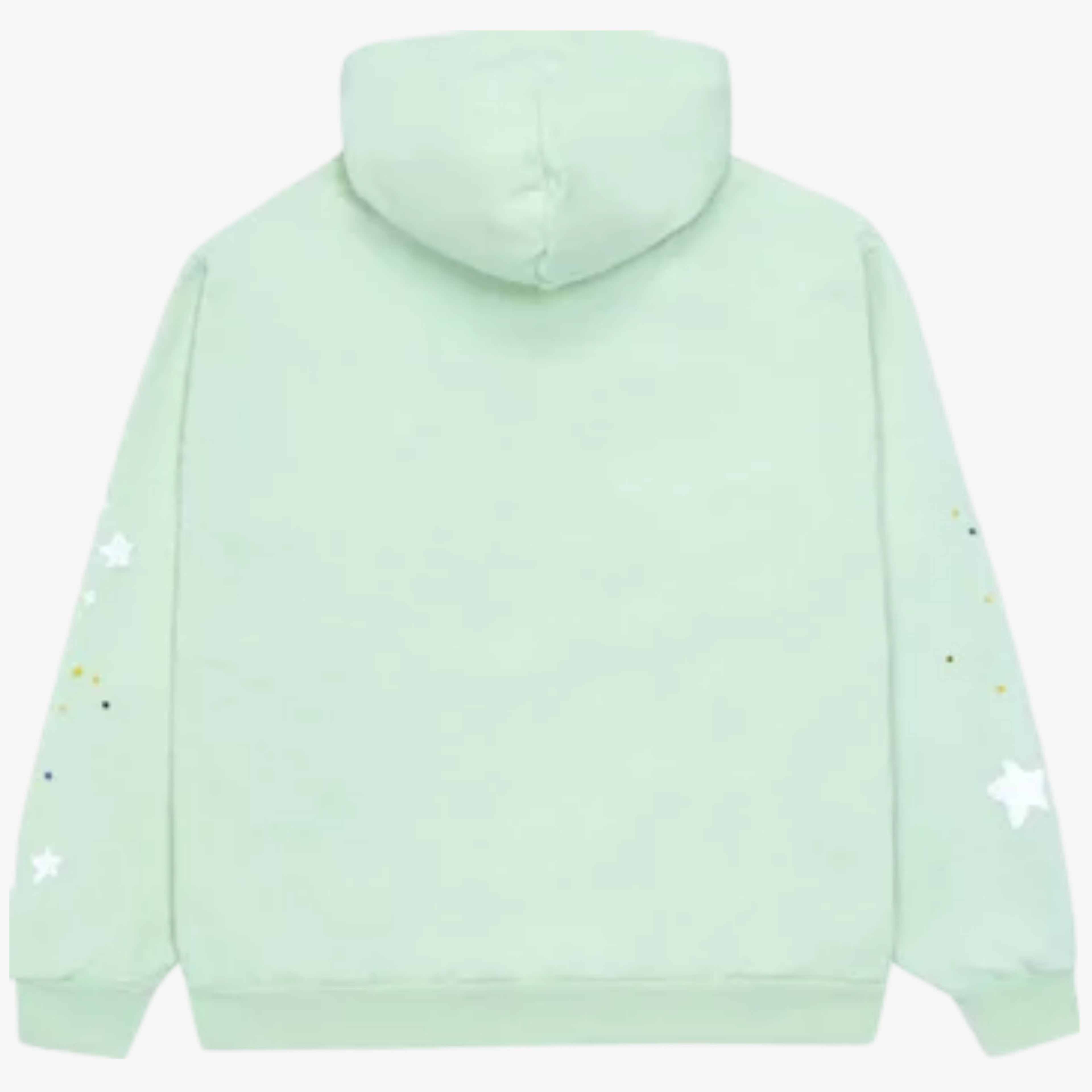 Sp5der 'Sp5 Web Logo' Pullover Hoodie Mint / Lime SS23