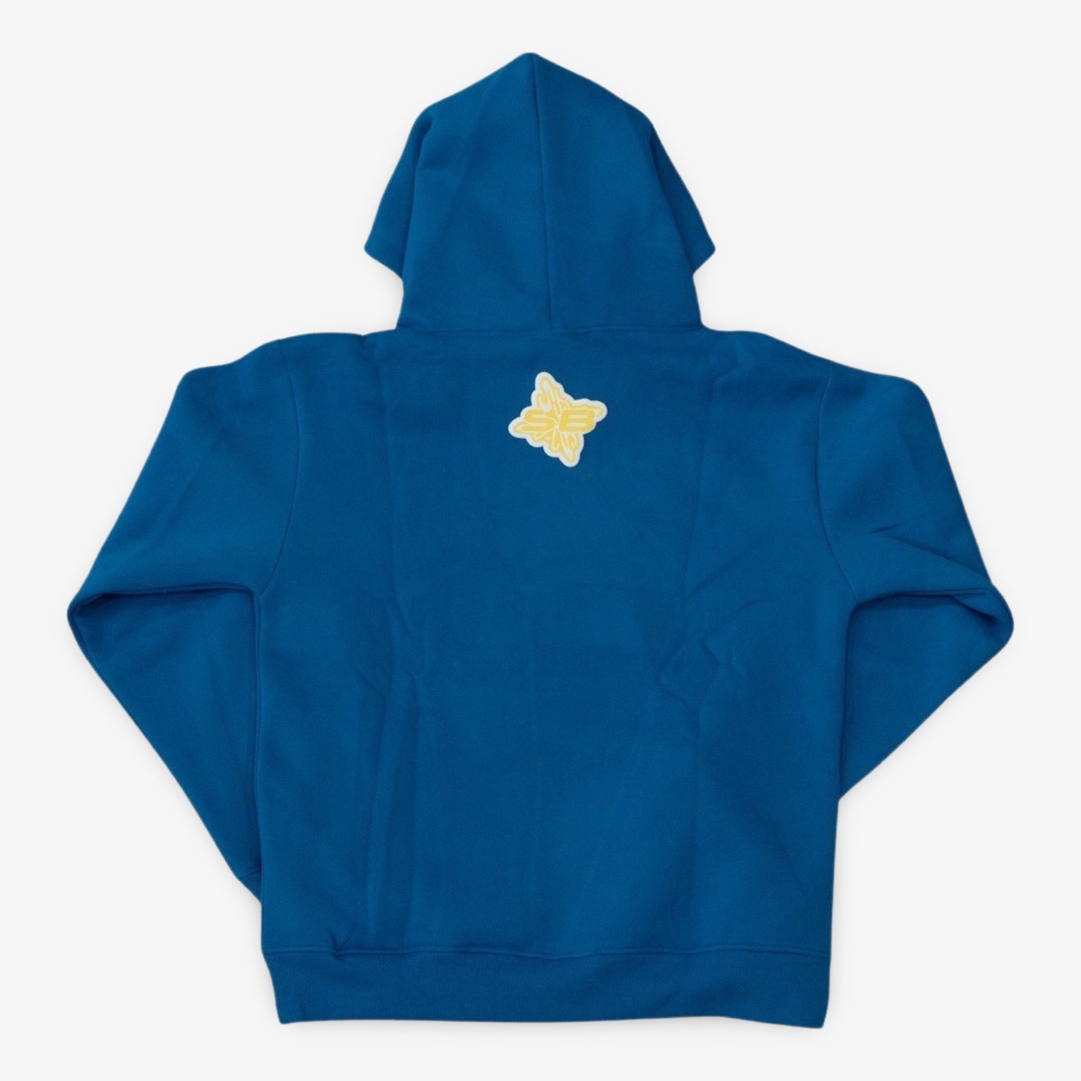 Stainbandz Puff Print Pullover Hoodie 'SB Studios' Blue / Yellow