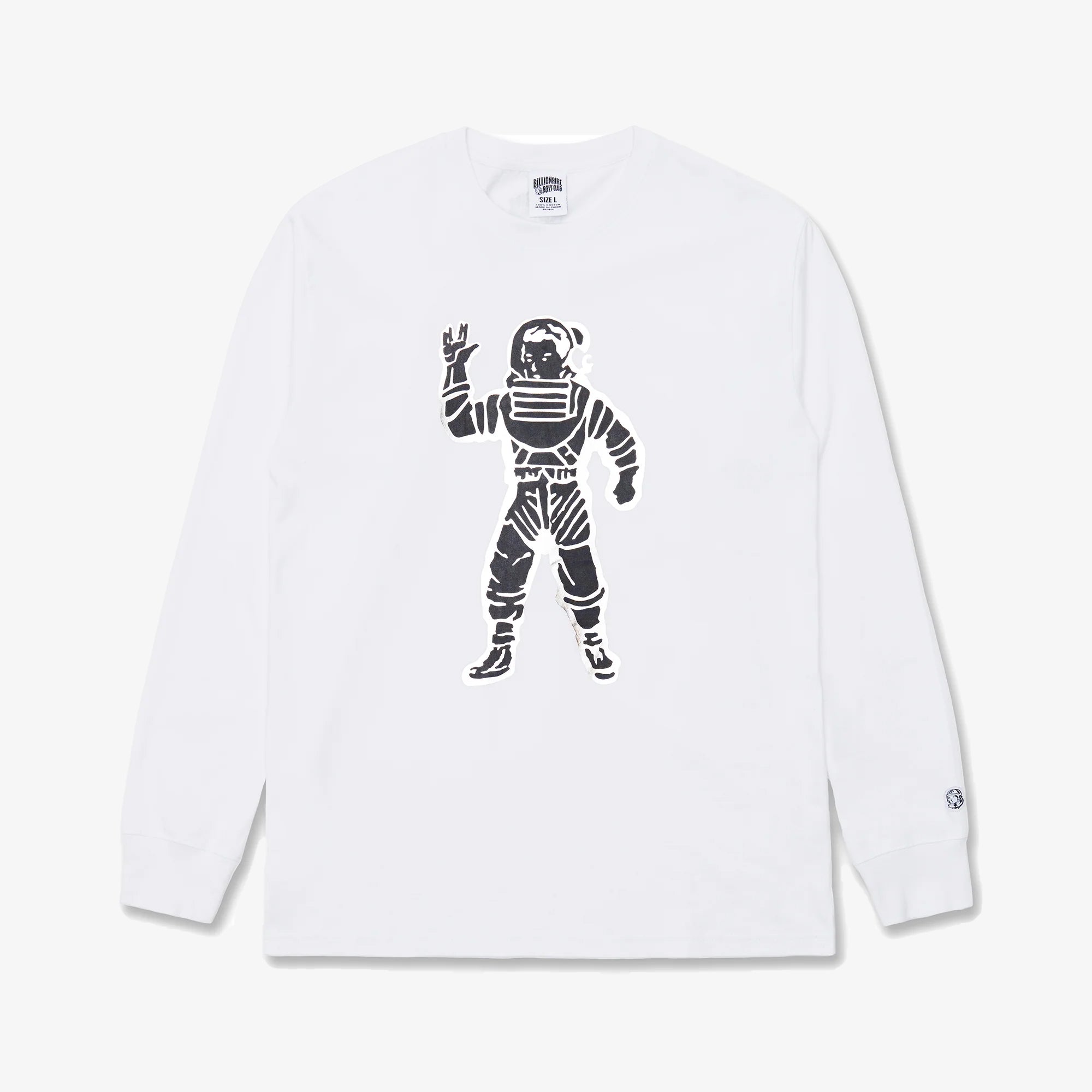 STANDING ASTRO L/S TEE 'WHITE'