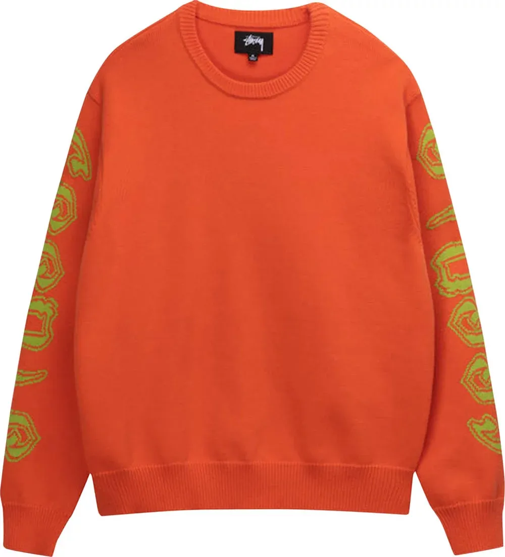 STUSSY - Men Sleeve Logo Sweater