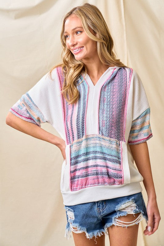 Summer Fun Rib Top