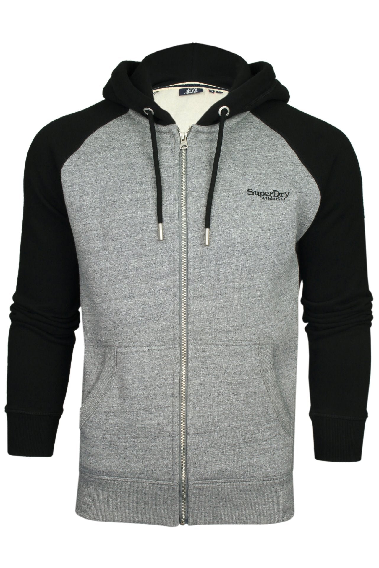 Superdry Mens Essential Baseball Zip Hoodie Sweater