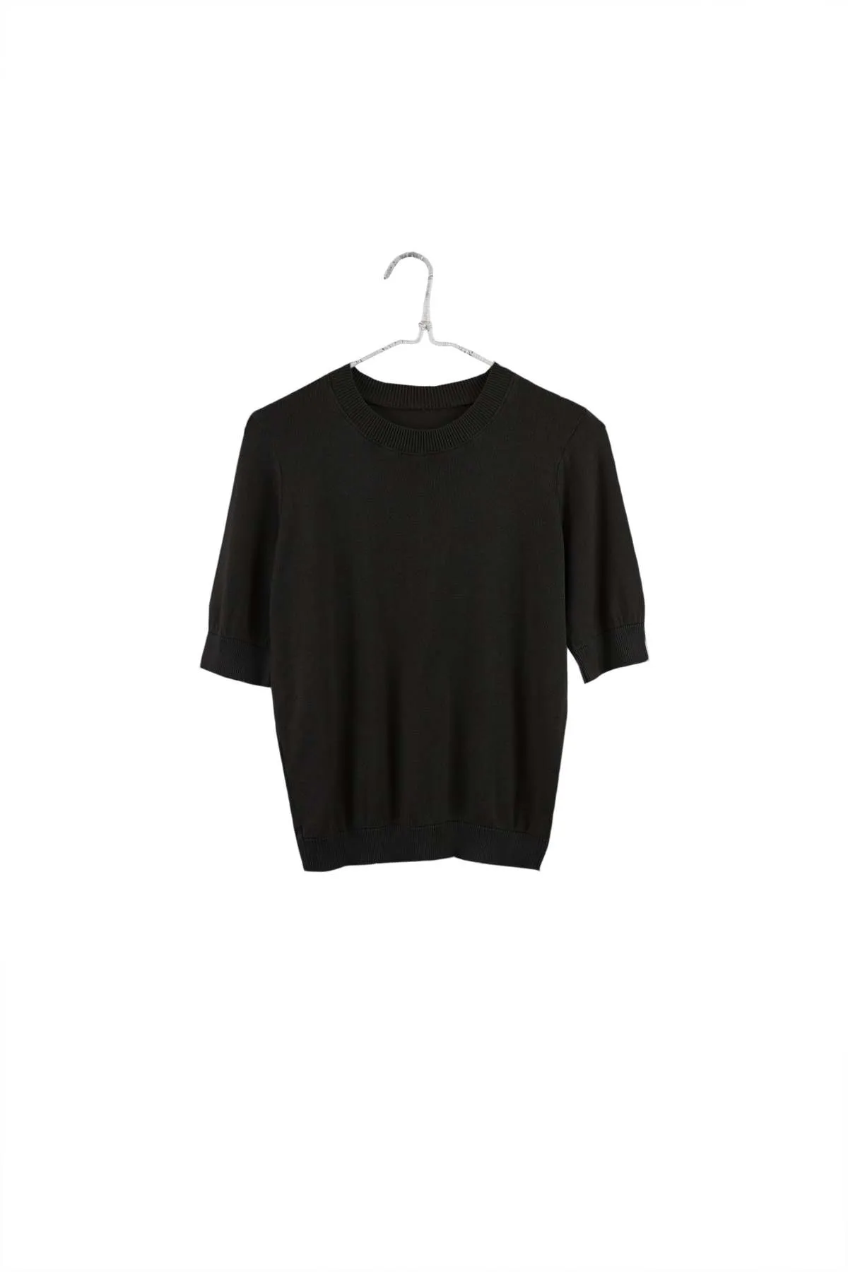 Tencel Short Sleeve Sweater