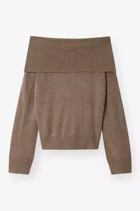 THE CASHMERE OFF SHOULDER - BRACKEN