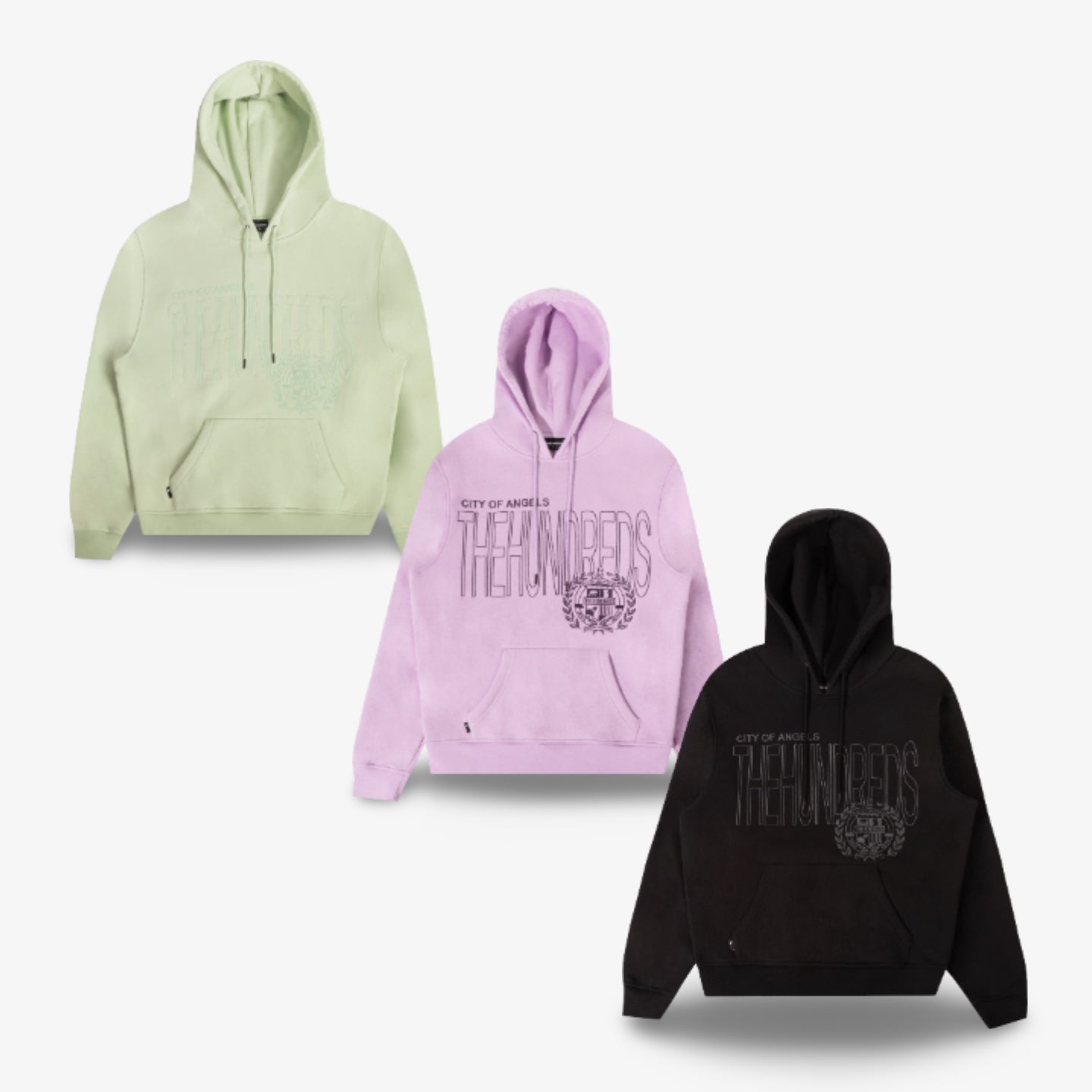 The Hundreds 'City of Angels' Pullover Hoodie