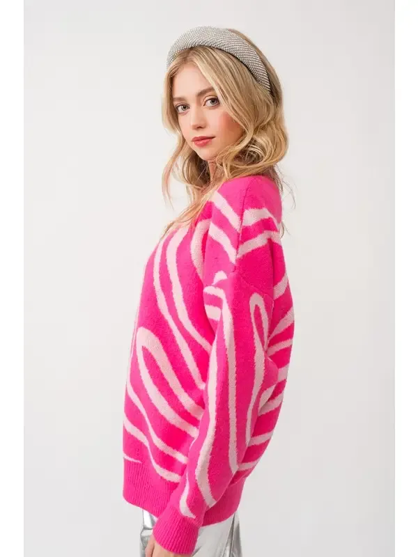 The Joyce Sweater - Pink