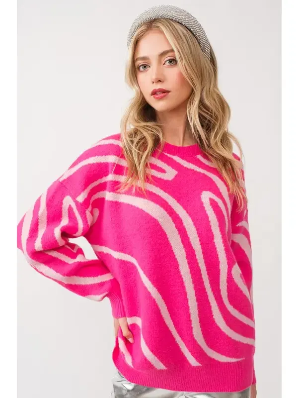 The Joyce Sweater - Pink