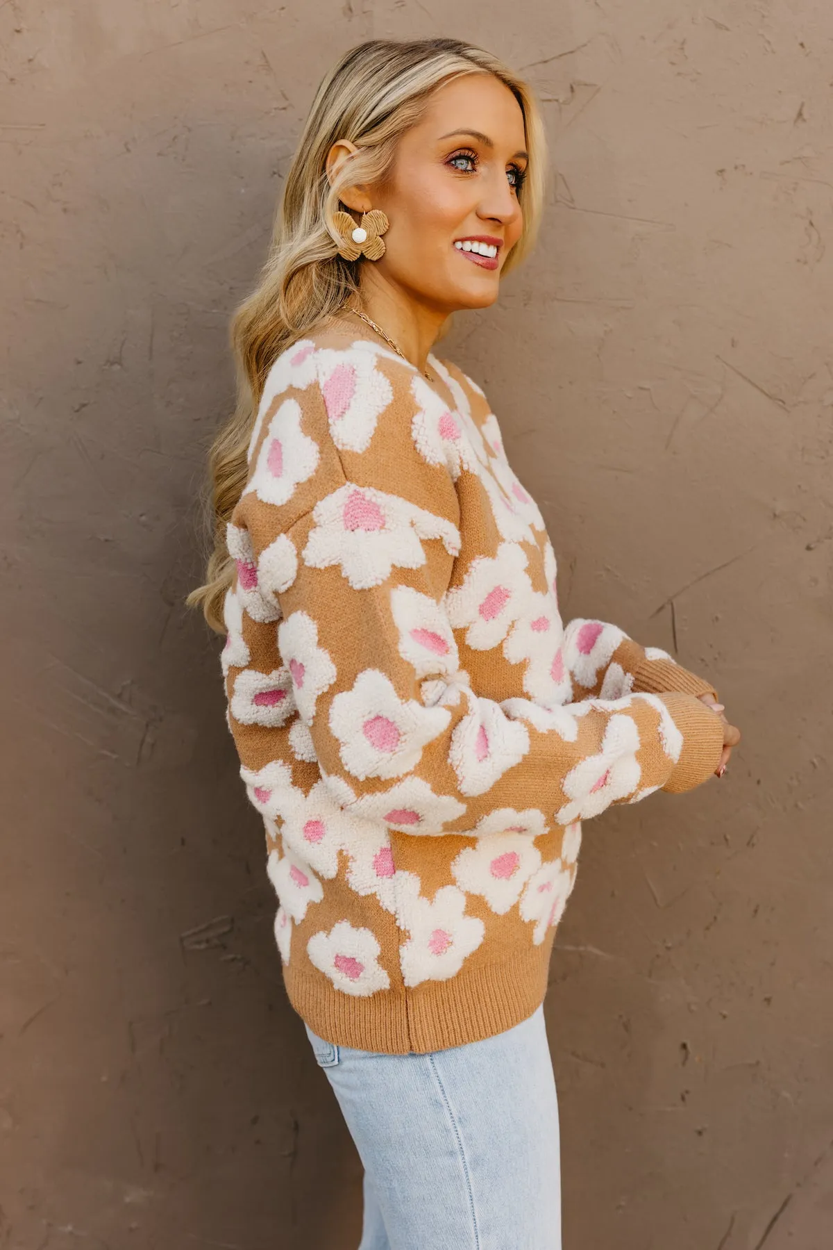 The Leroy Floral Sweater