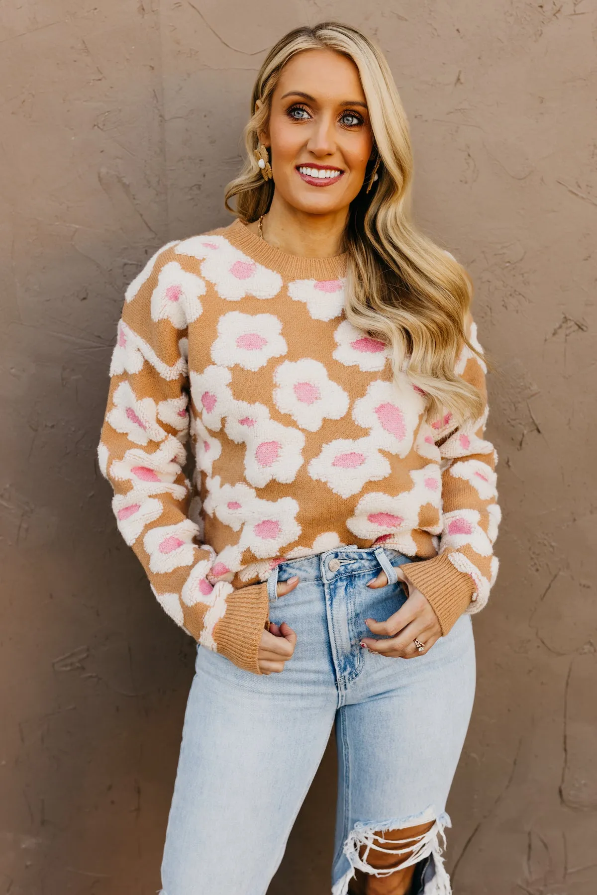 The Leroy Floral Sweater